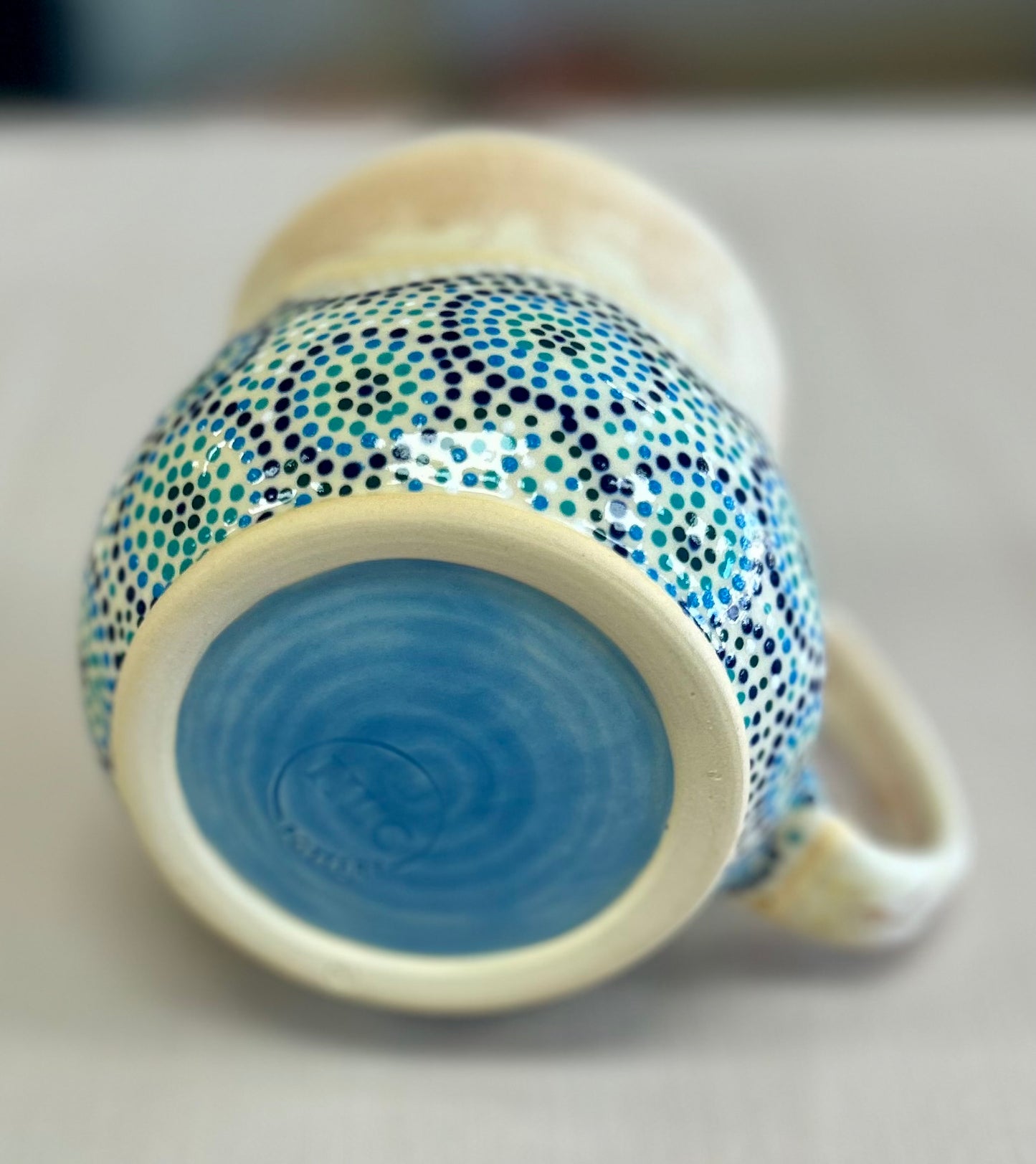 Ocean waves mug
