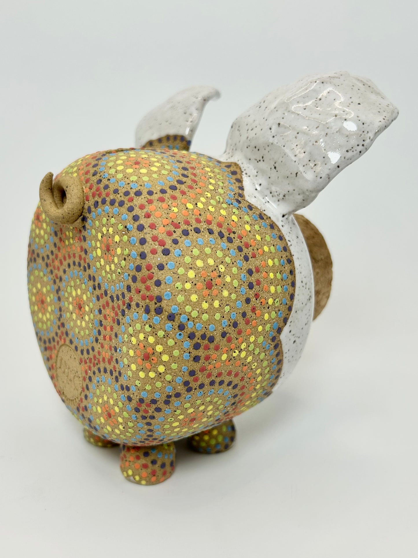 Rainbow Circles piggy bank