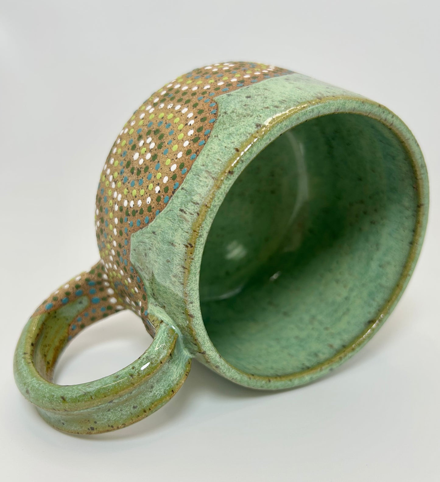 Forest circles mug