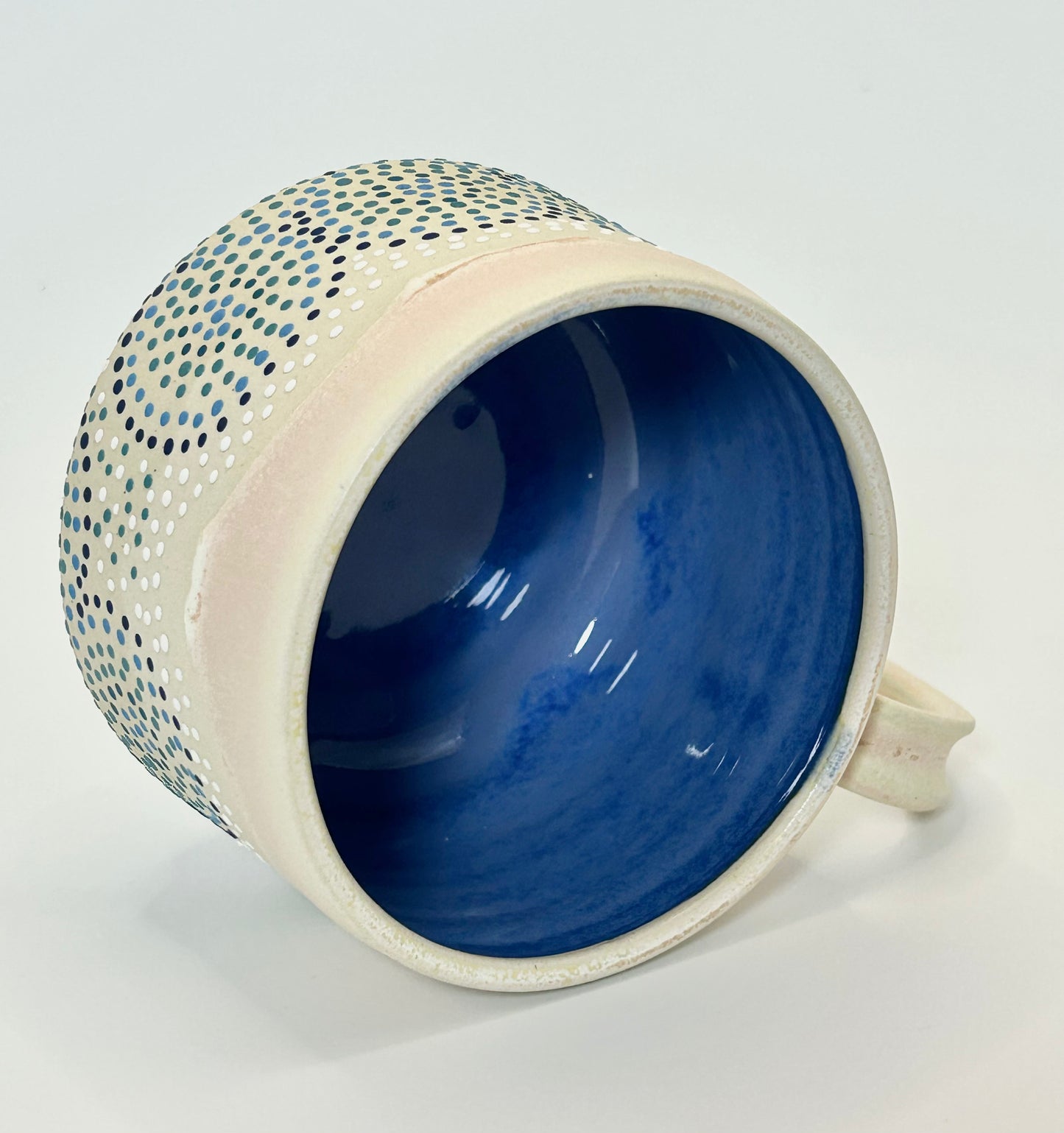 Beach circles mug