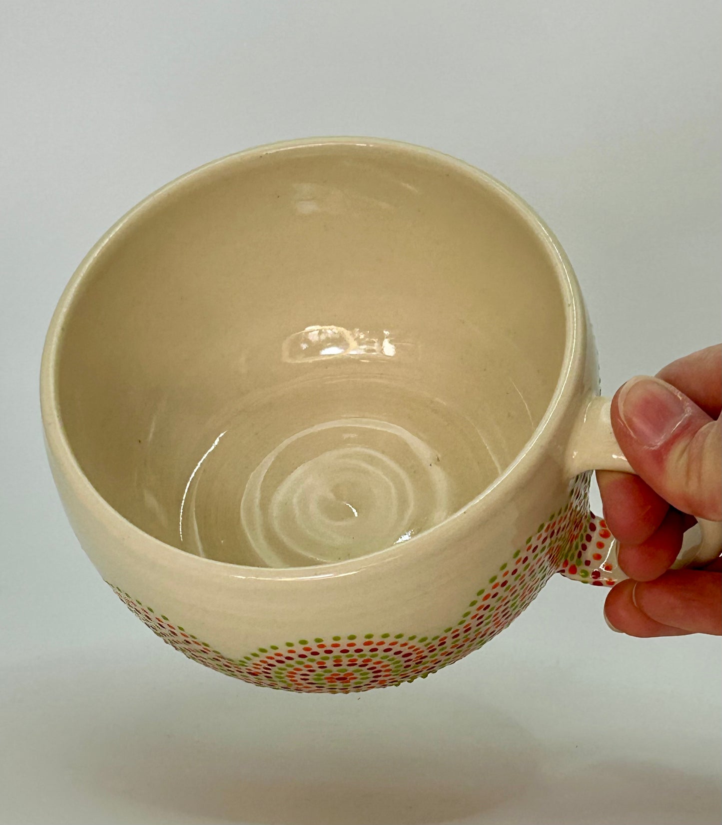 Garden Circles Soup mug