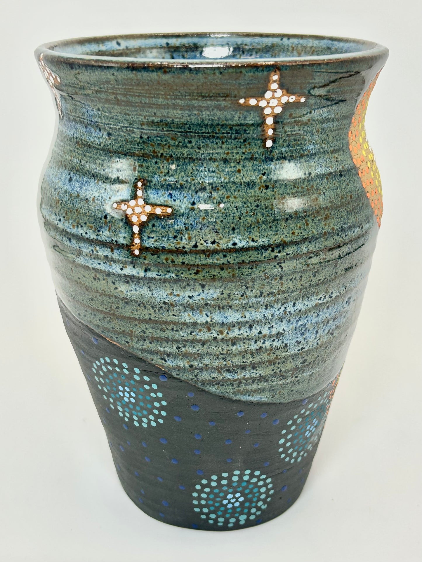 Sunset large vase