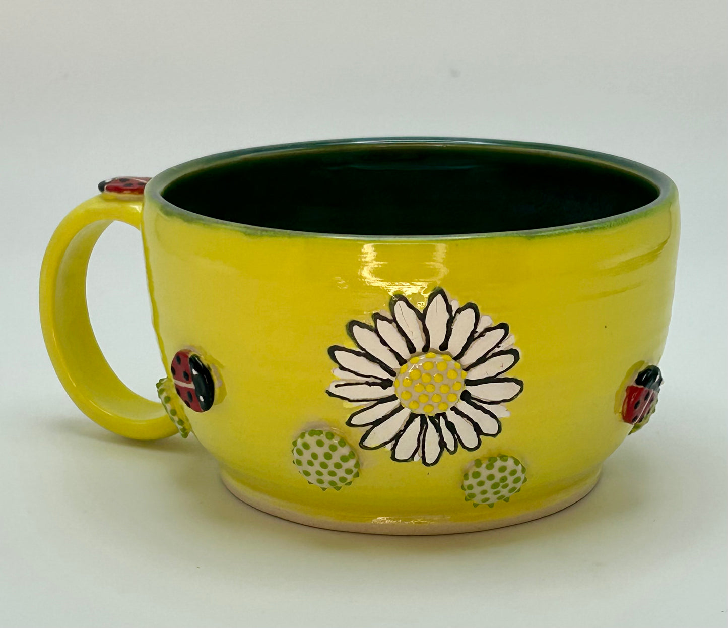 Ladybug Surprise soup mug