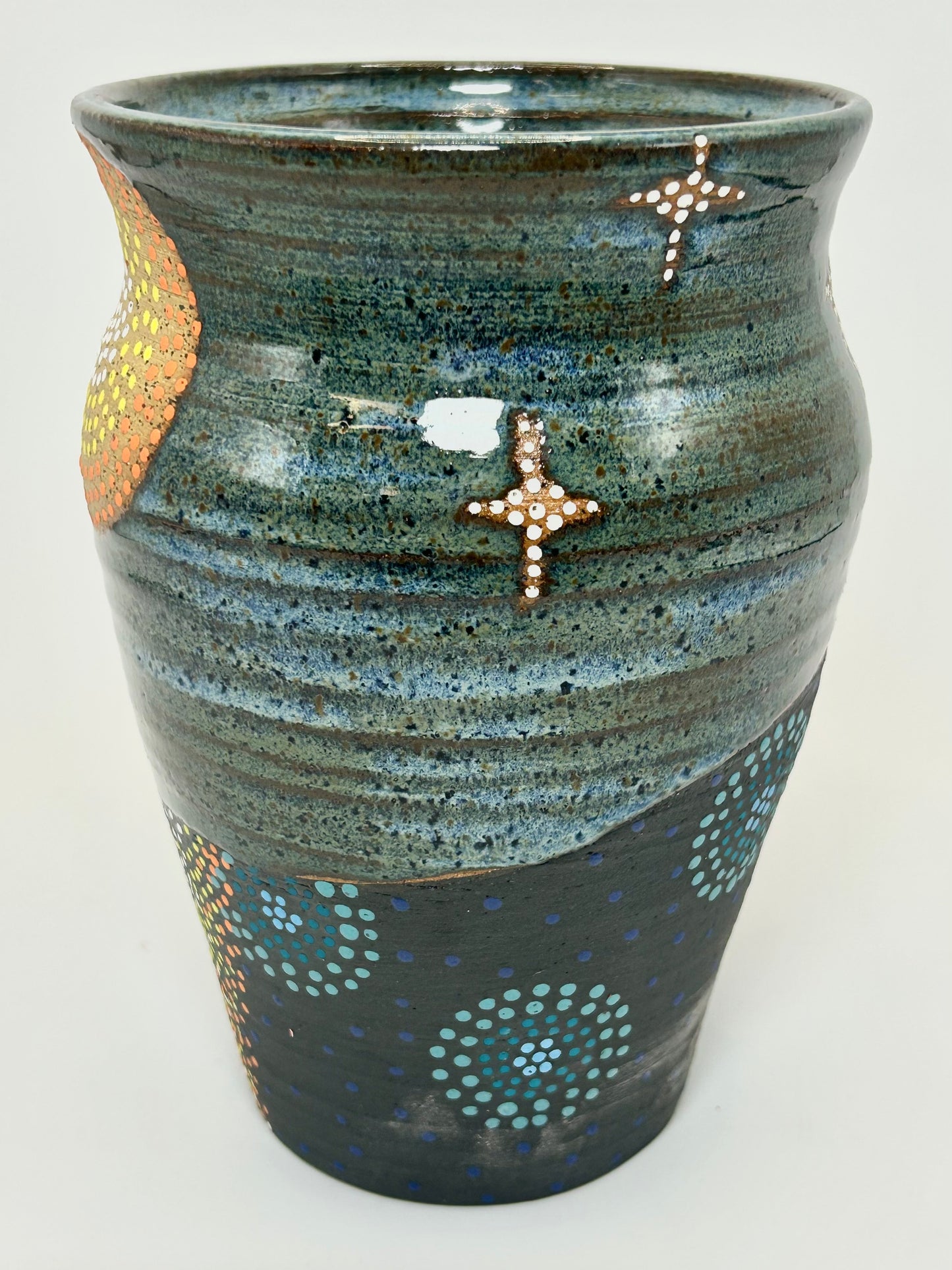 Sunset large vase
