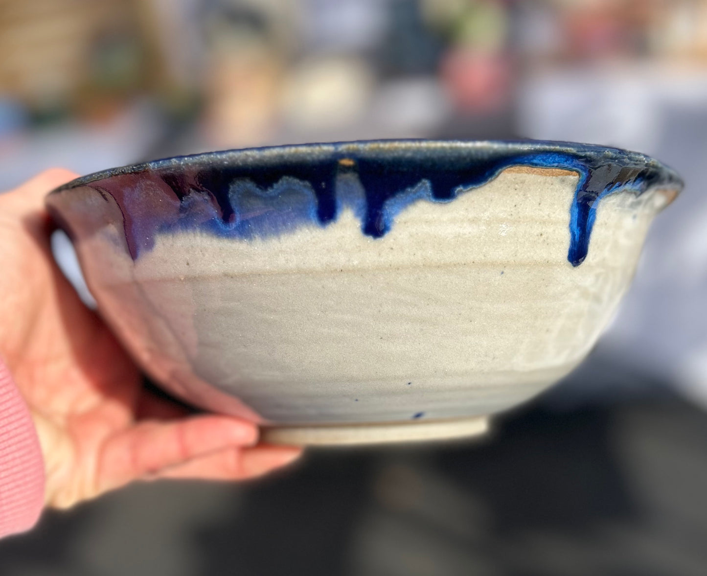 Cobalt bowl