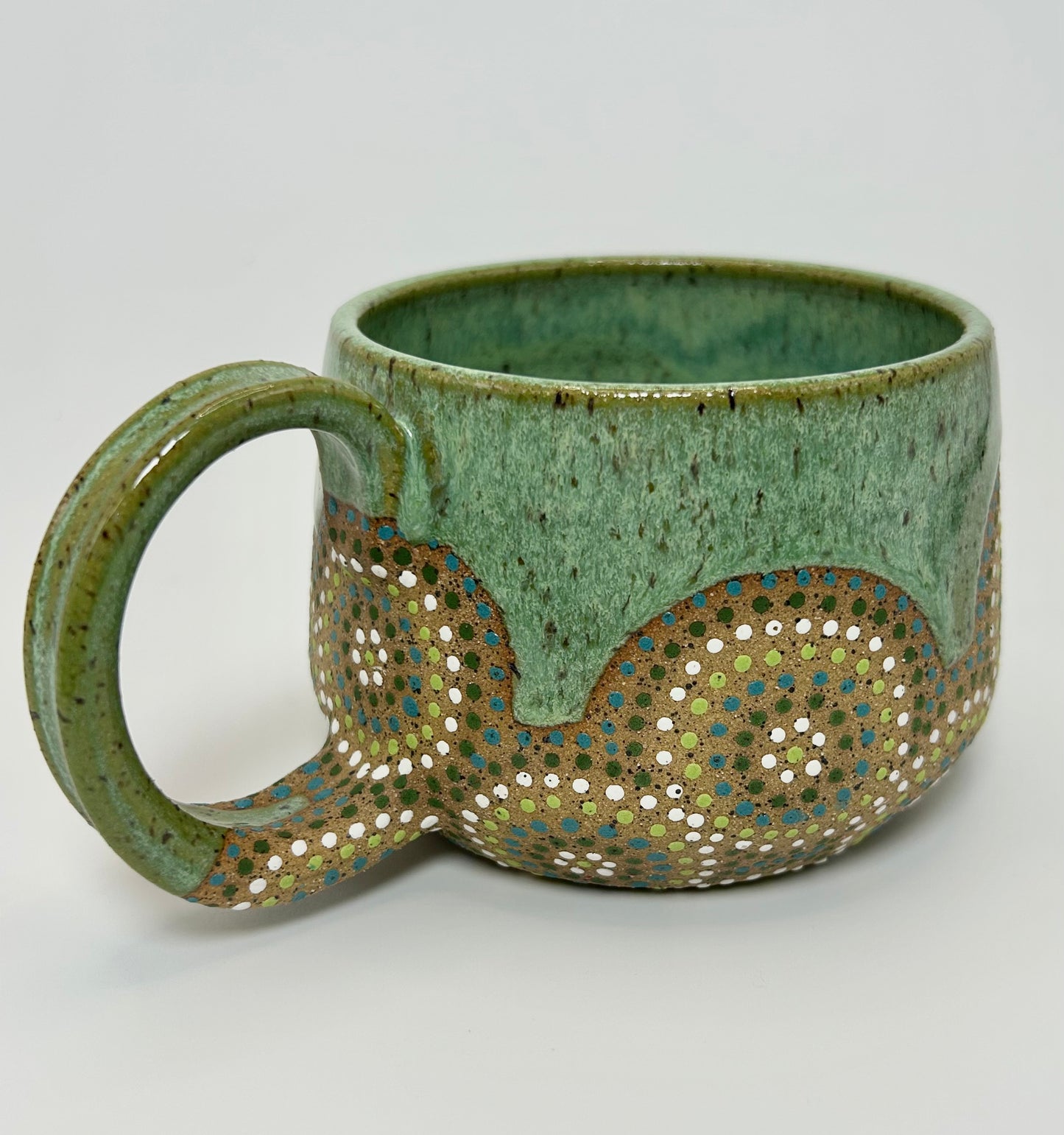 Forest circles mug