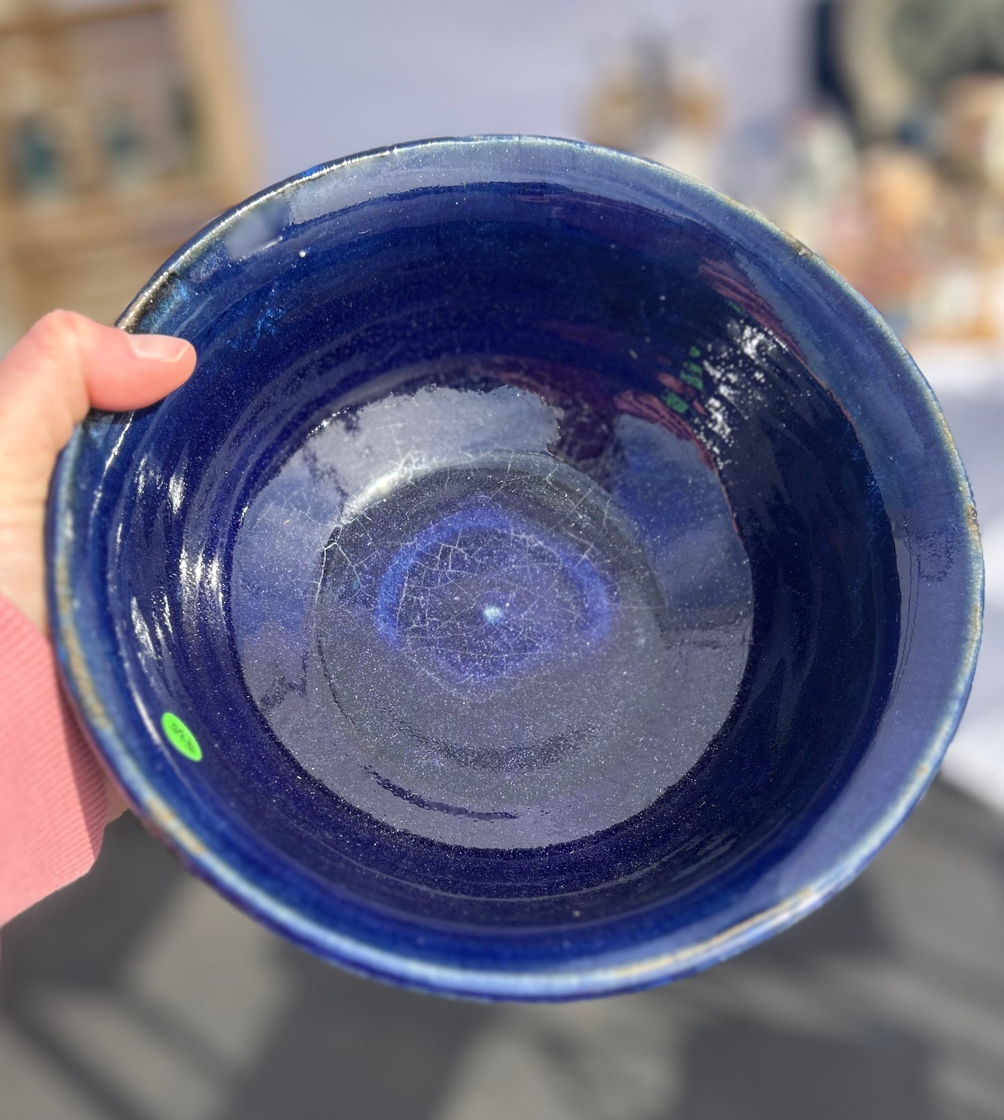 Cobalt bowl