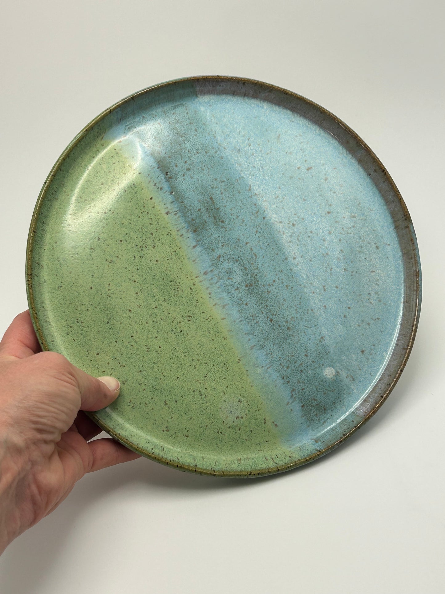 Turquoise plates