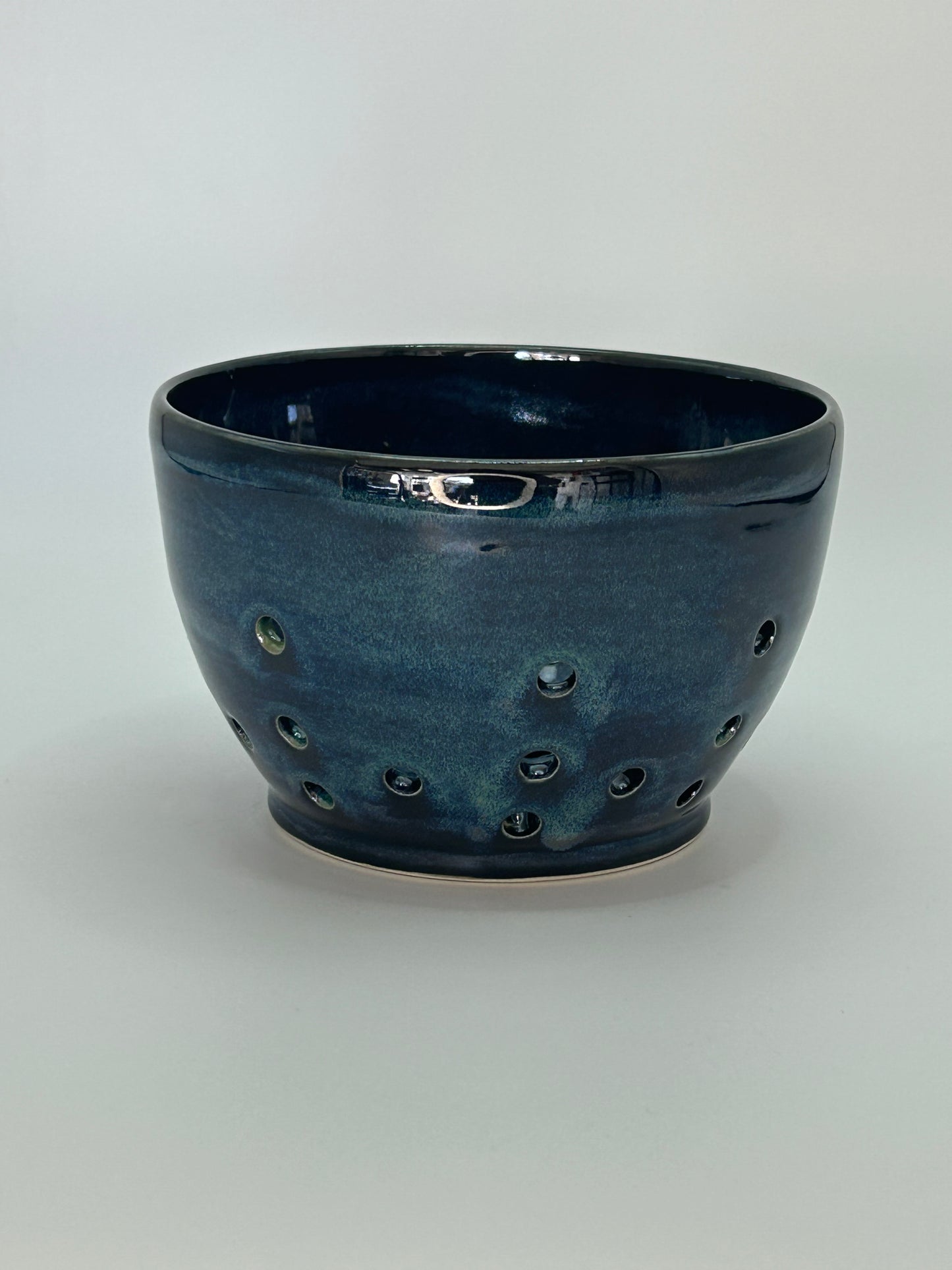 Dark blue berry bowl