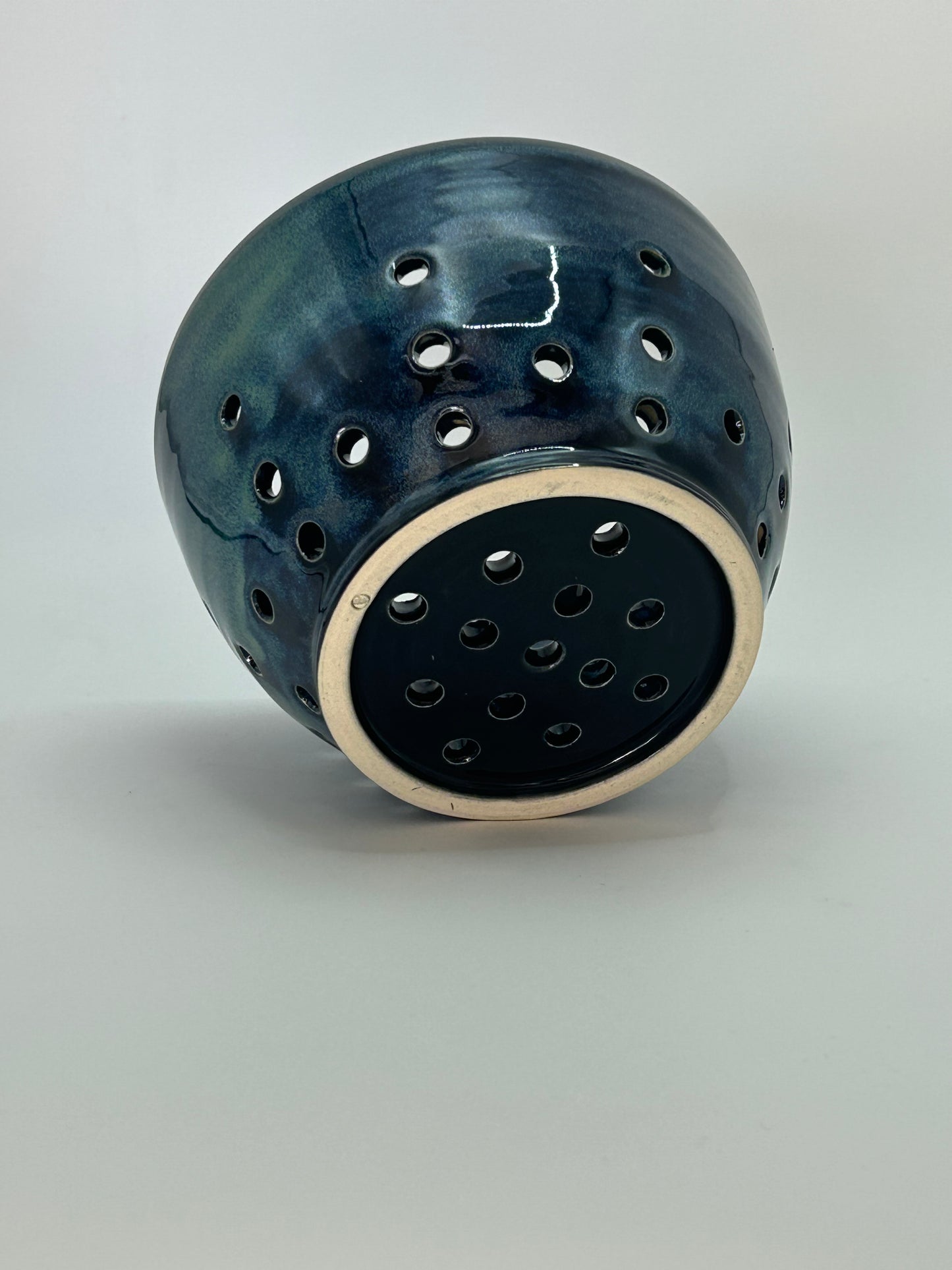 Dark blue berry bowl