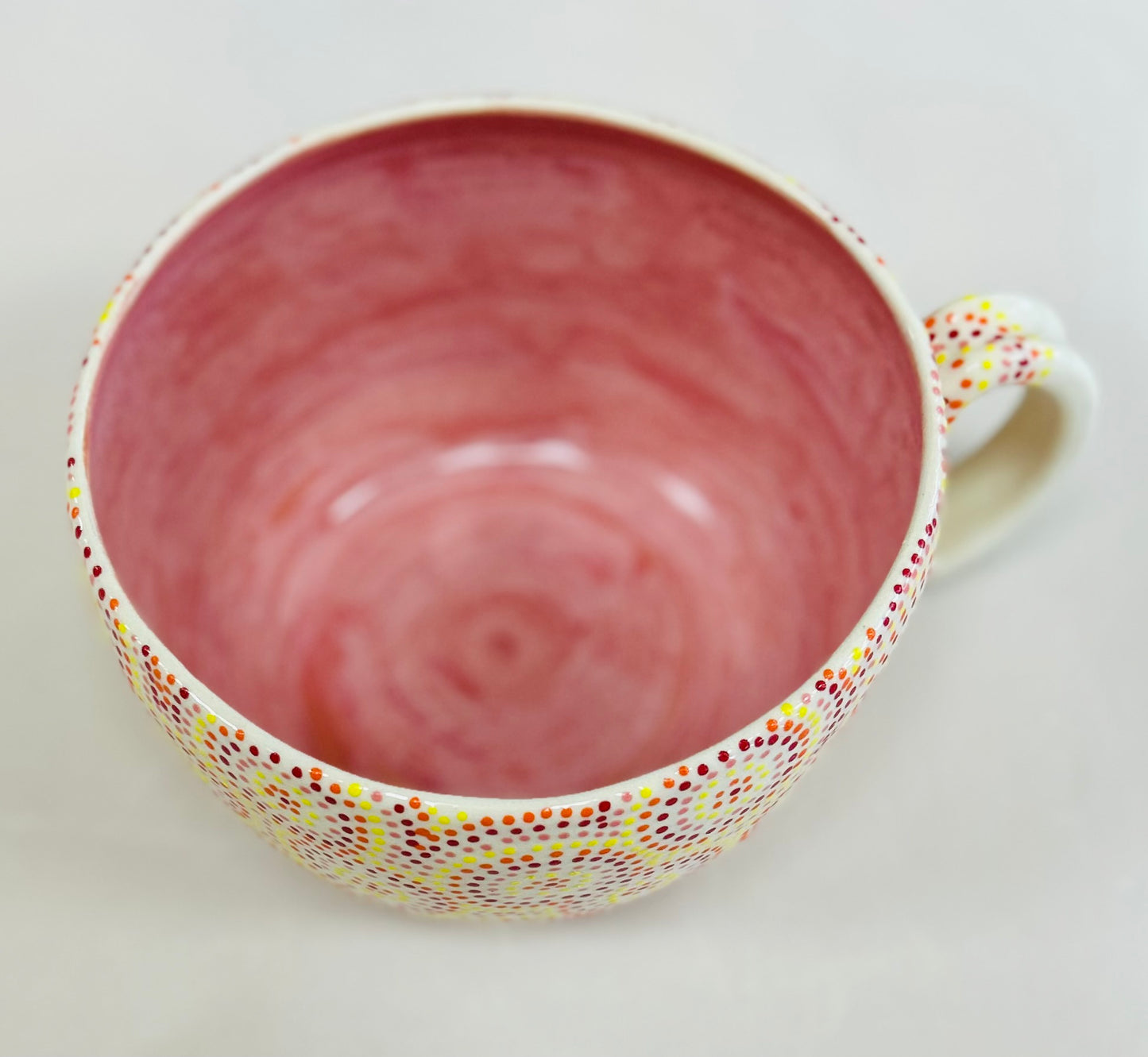 Sunshine circles soup mug