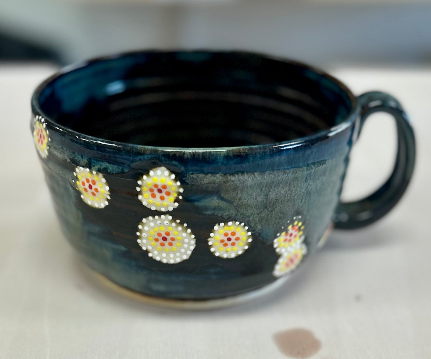 Star night soup mug