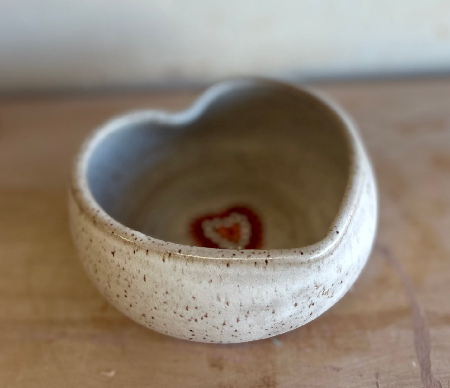 Heart snack bowl
