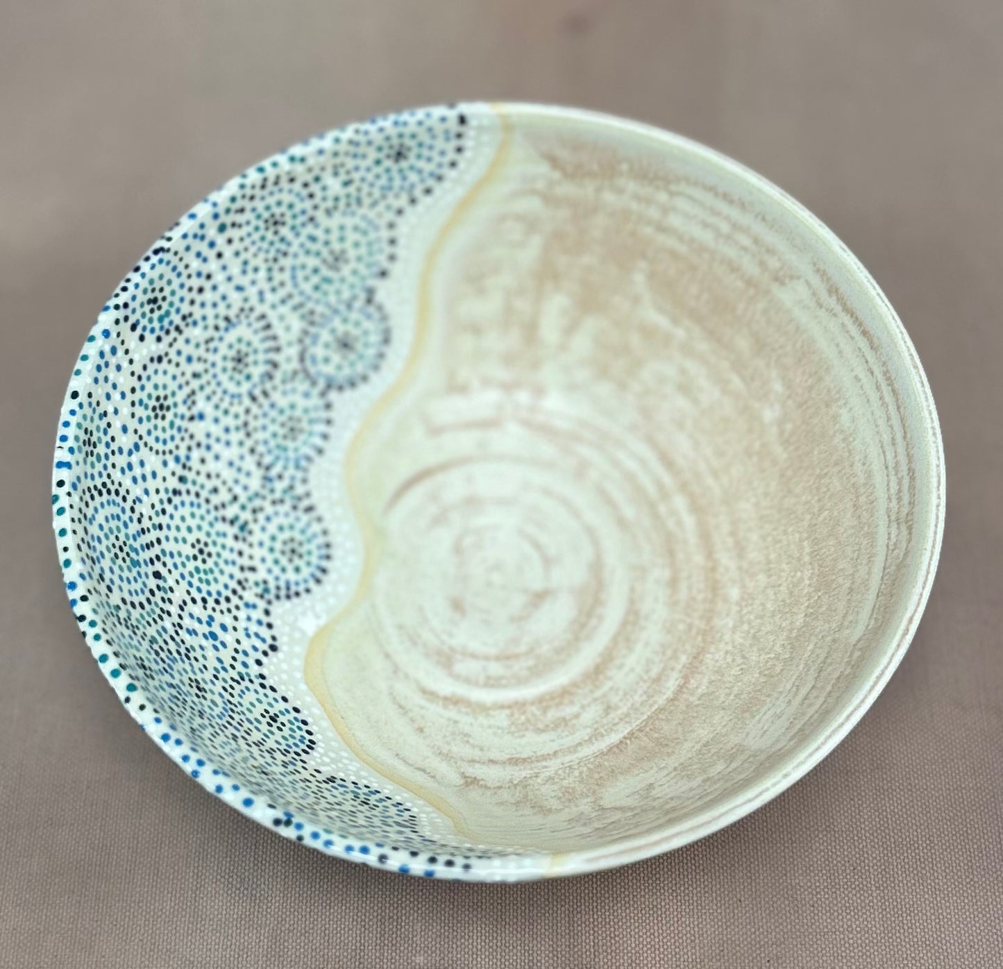 Ocean waves medium bowl