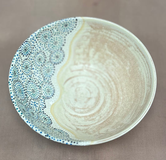 Ocean waves medium bowl