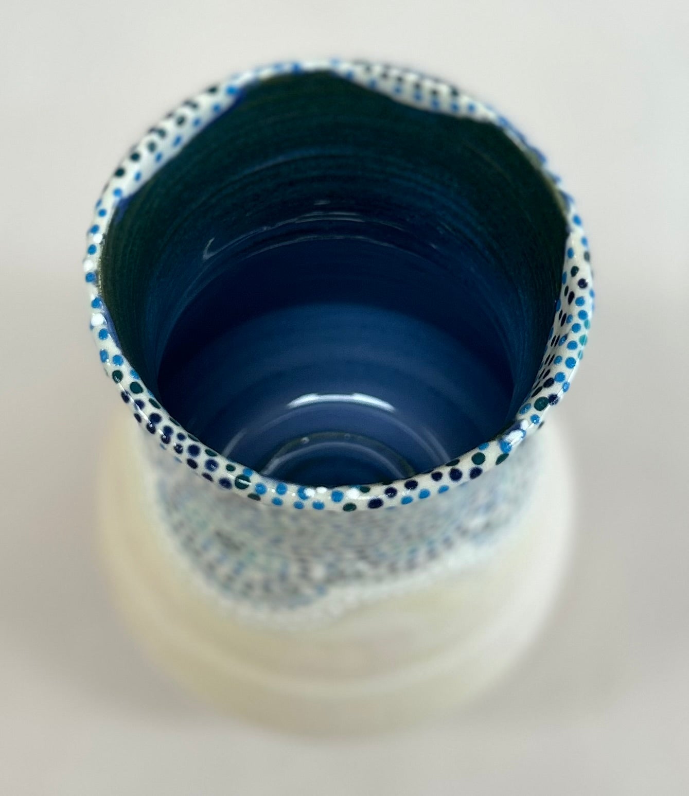 Ocean wave vase