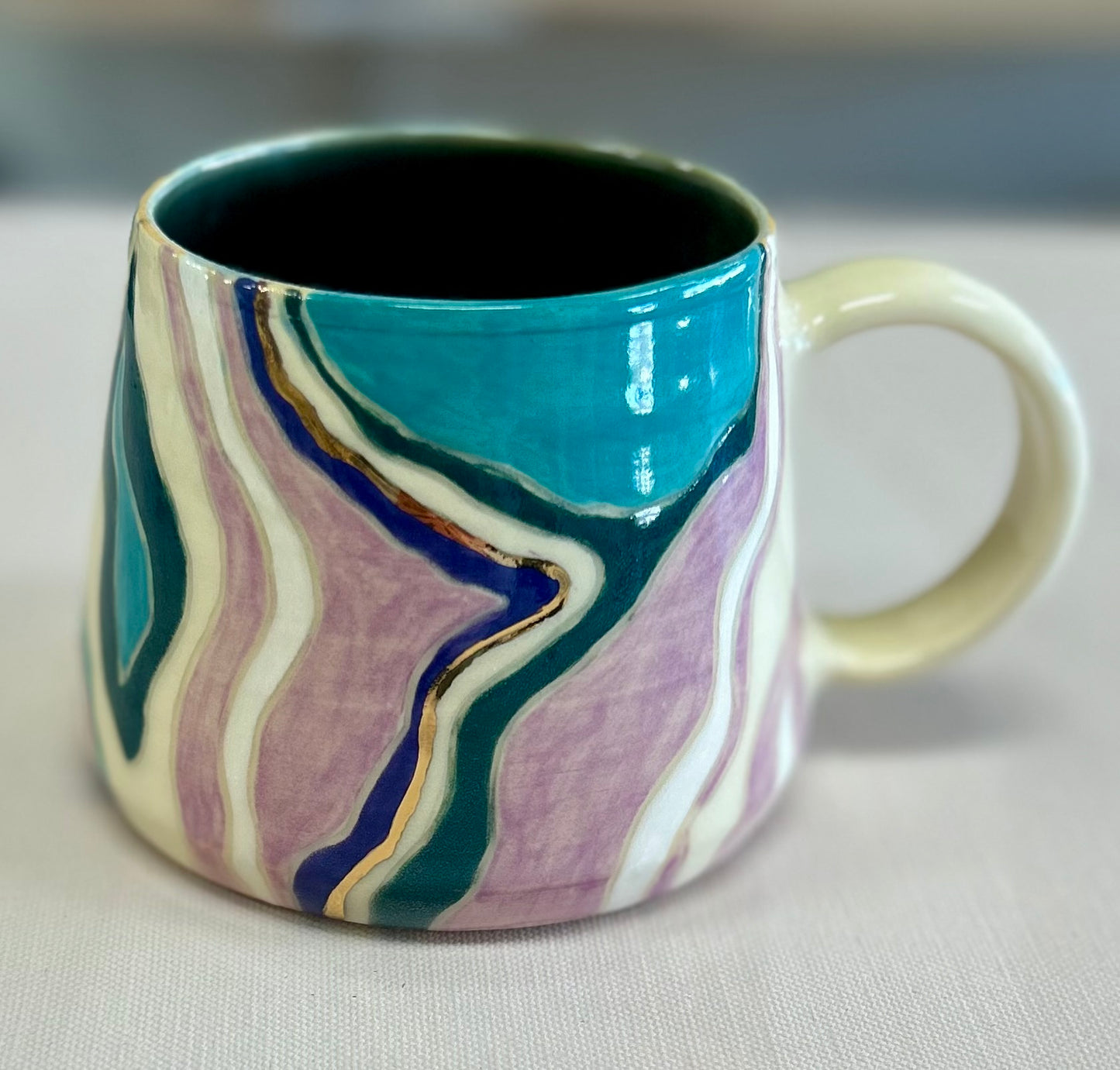 Turquoise Agate mug