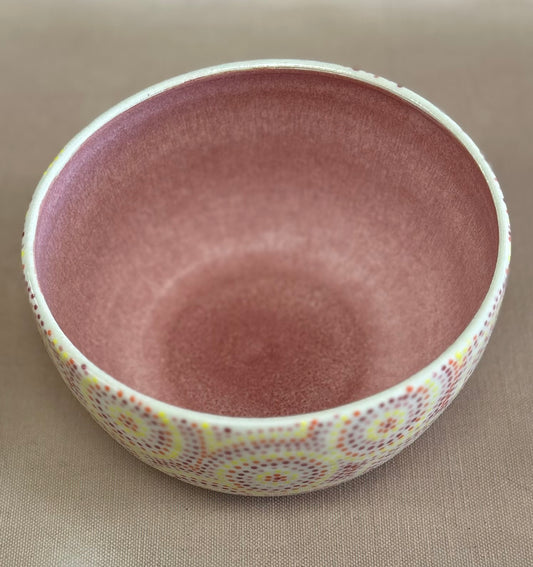 Sunshine circles cereal bowl