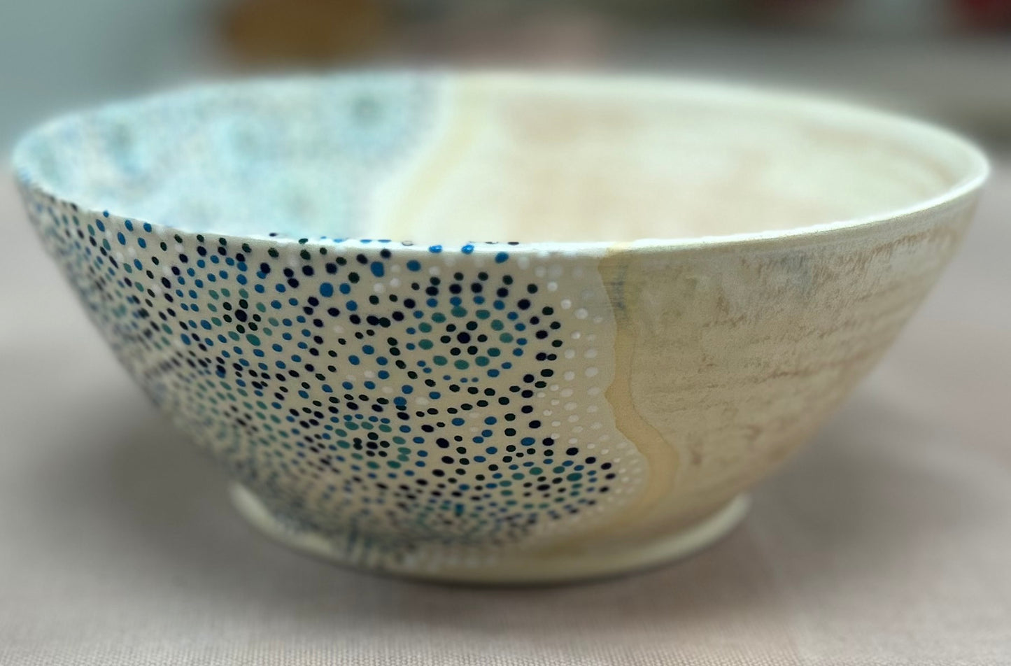 Ocean waves medium bowl