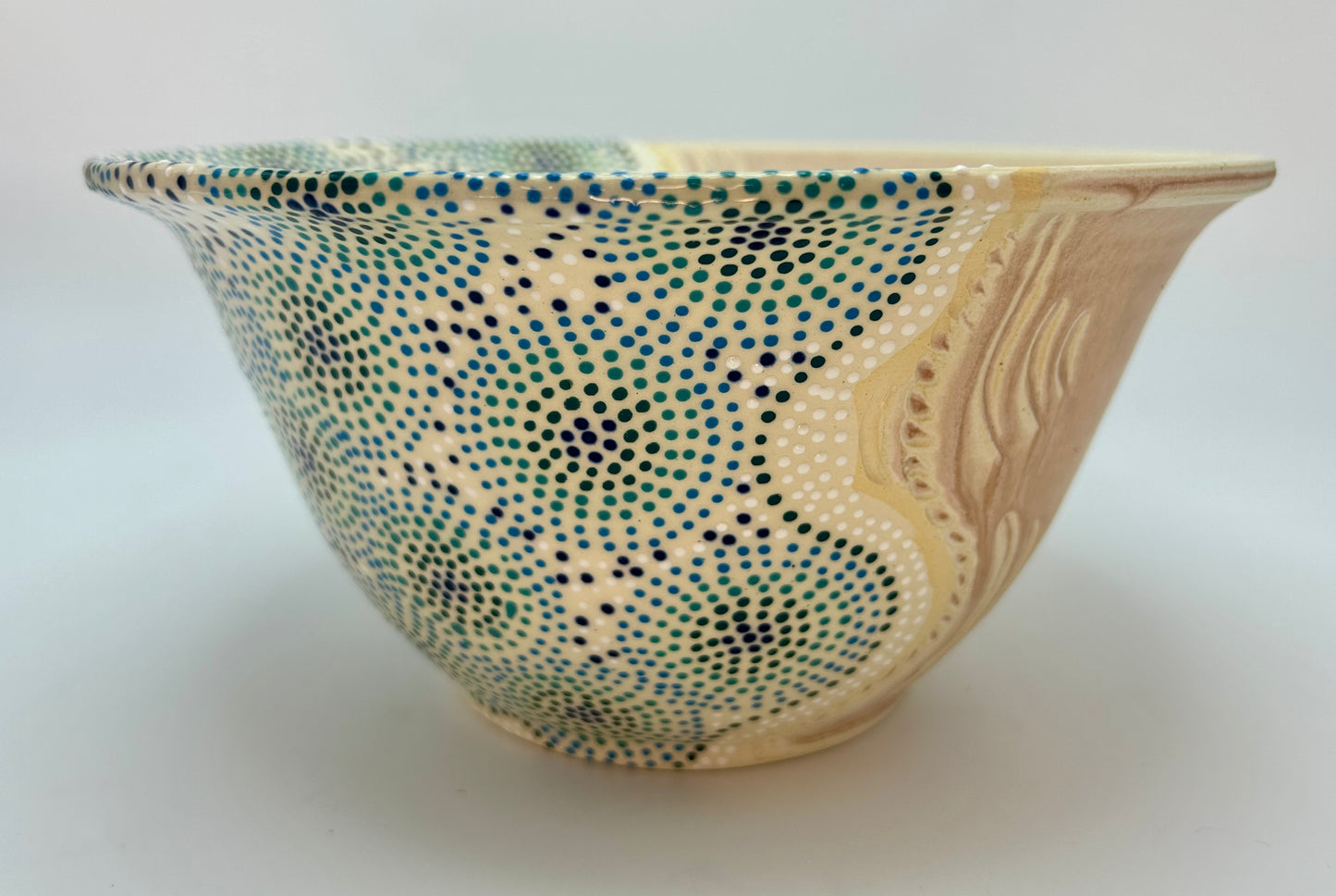 Ocean Waves serving bowl