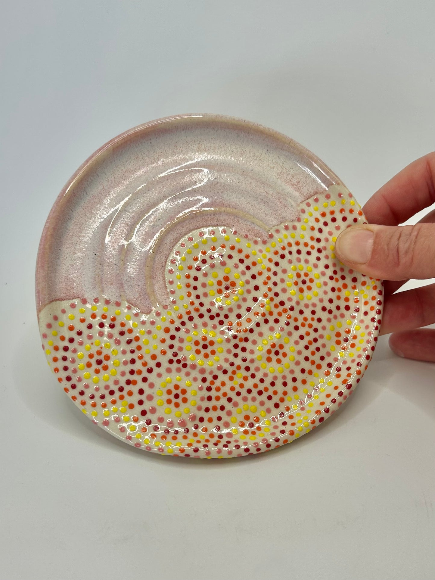 Sunshine circles spoon rest