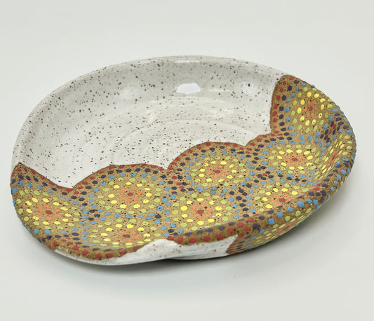 Rainbow Circles spoon rest
