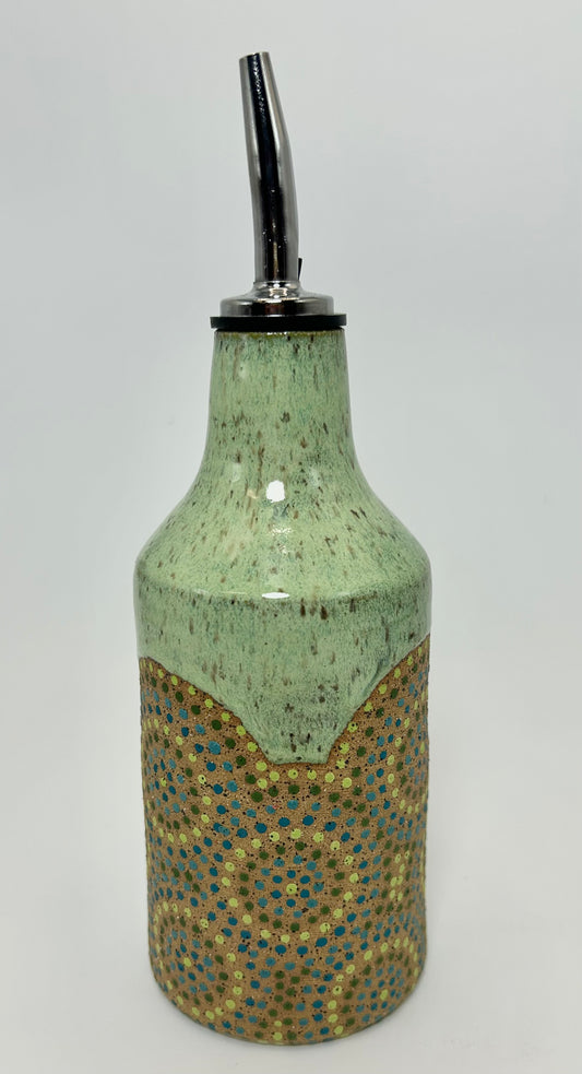 Forest circles oil bottle