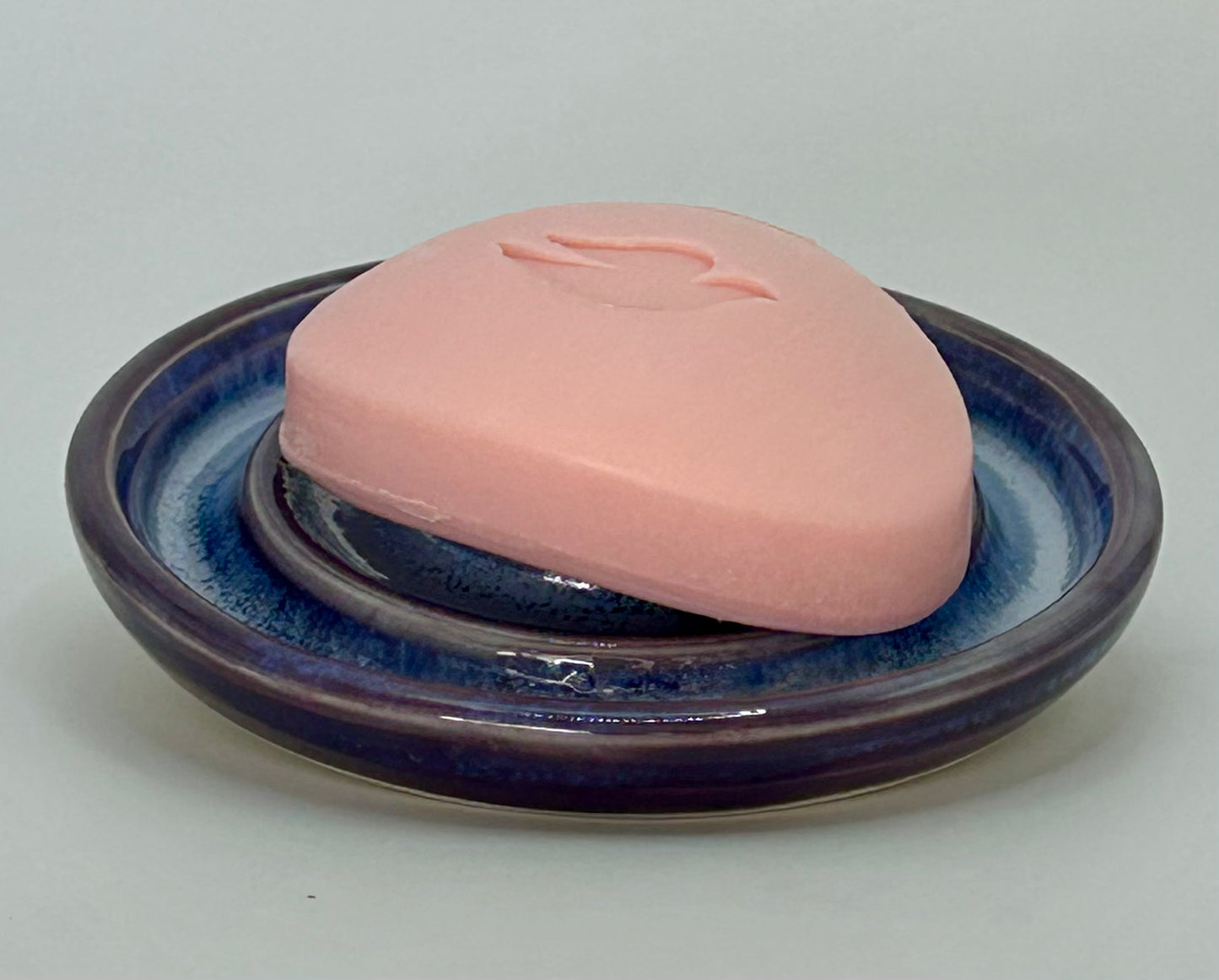 Purple Crystals soap dish