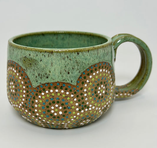 Forest circles mug