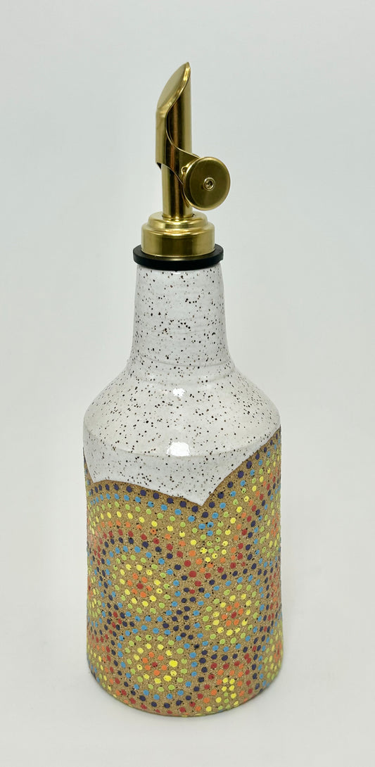 Rainbow Circles oil bottle