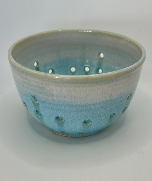 Turquoise berry bowl