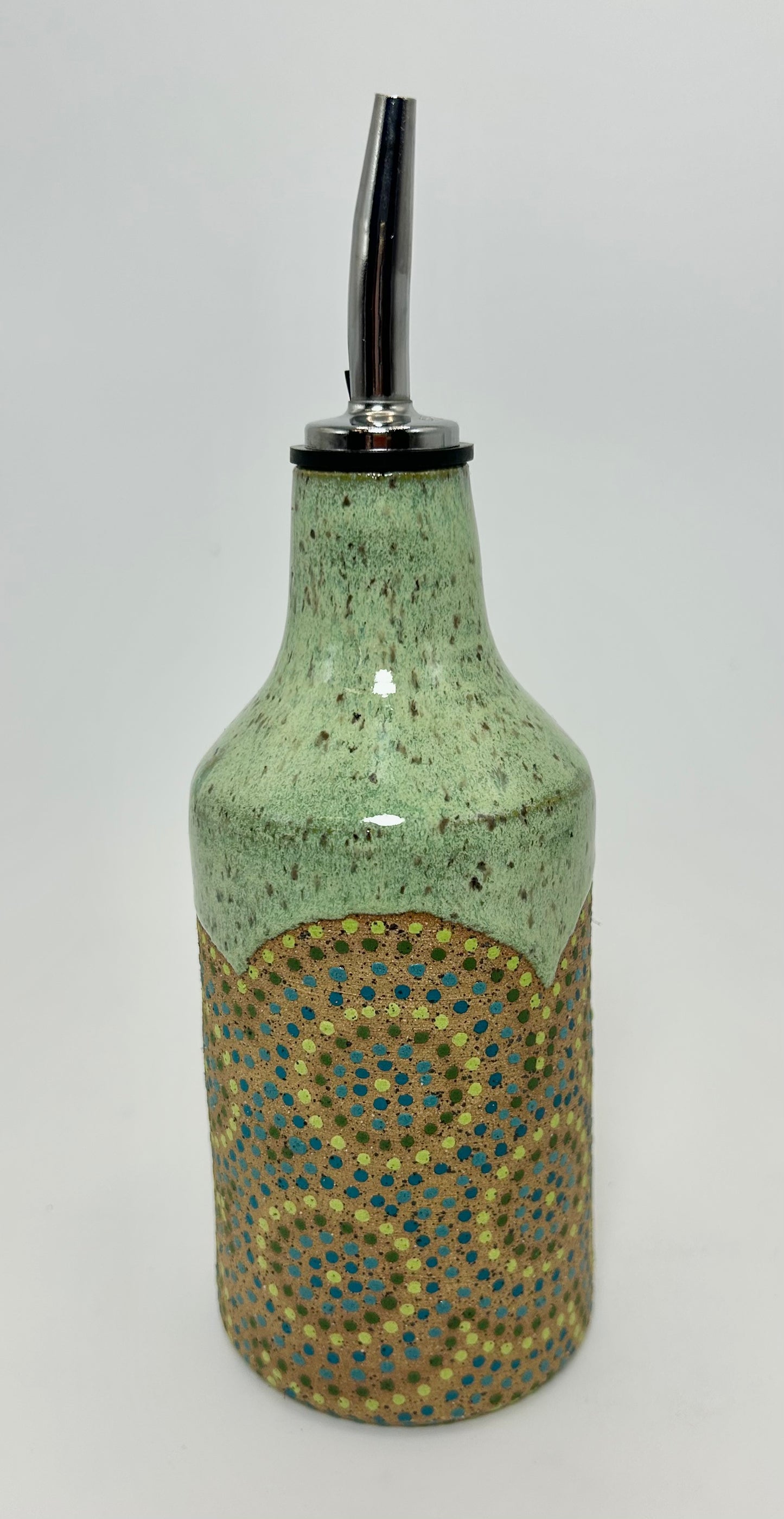 Forest circles oil bottle