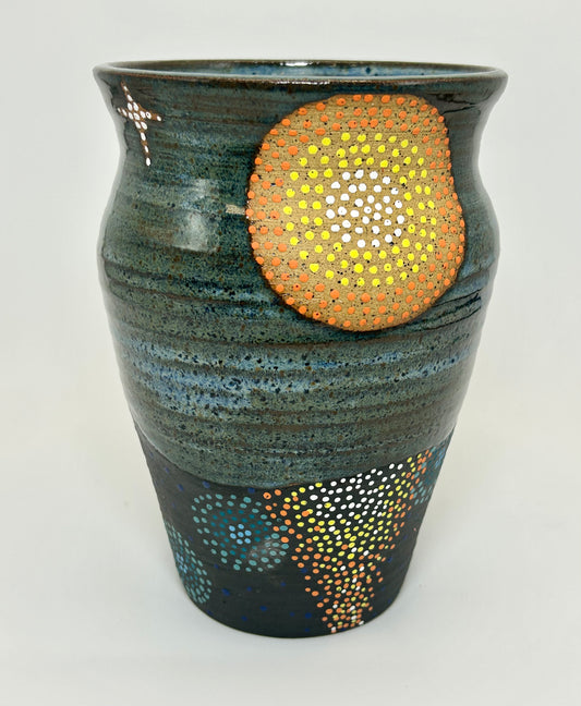 Sunset large vase