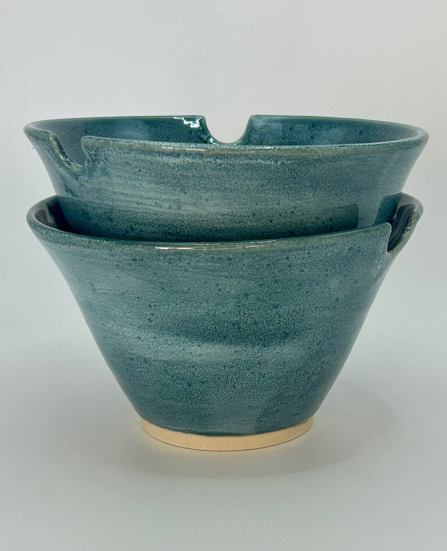 Teal oilspot ramen bowl