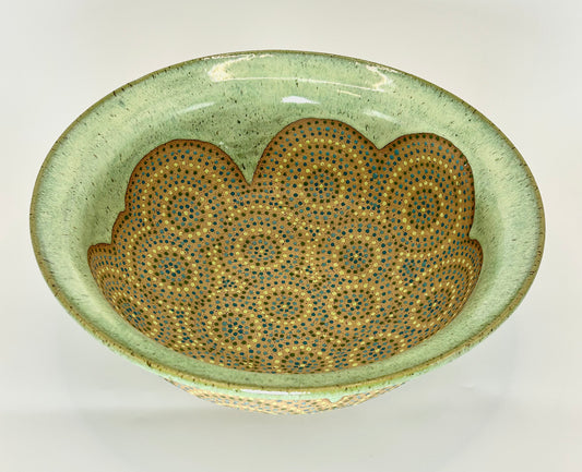 Forest Circles Large serving bowl
