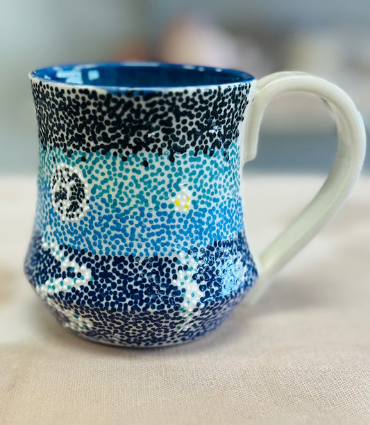 Moonrise bell mug