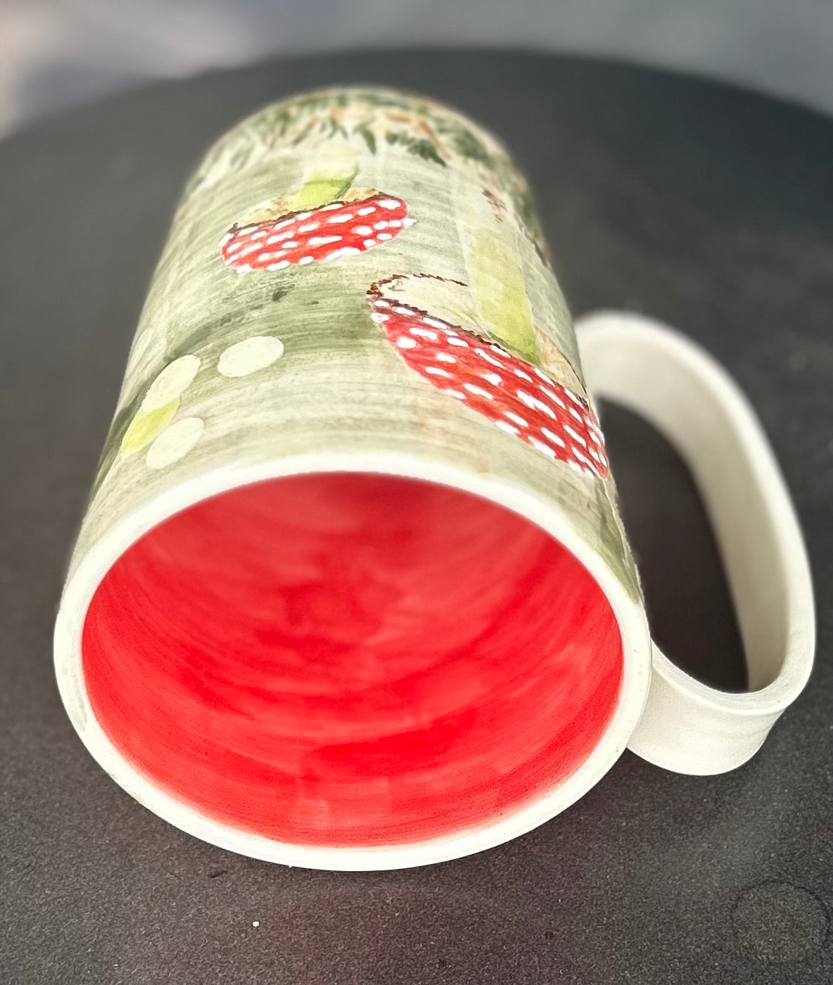 Red Cap Mushroom Mug